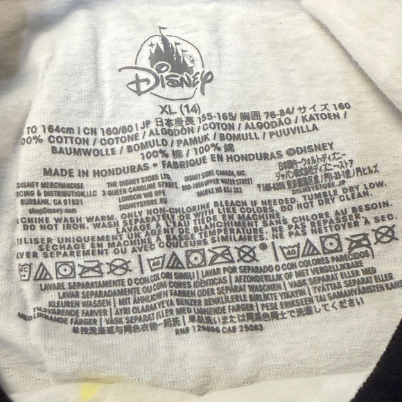 Disney Mickey To The Max Youth Ringer T-Shirt Size XL (14) Vintage Retro Tee - Picture 6 of 9